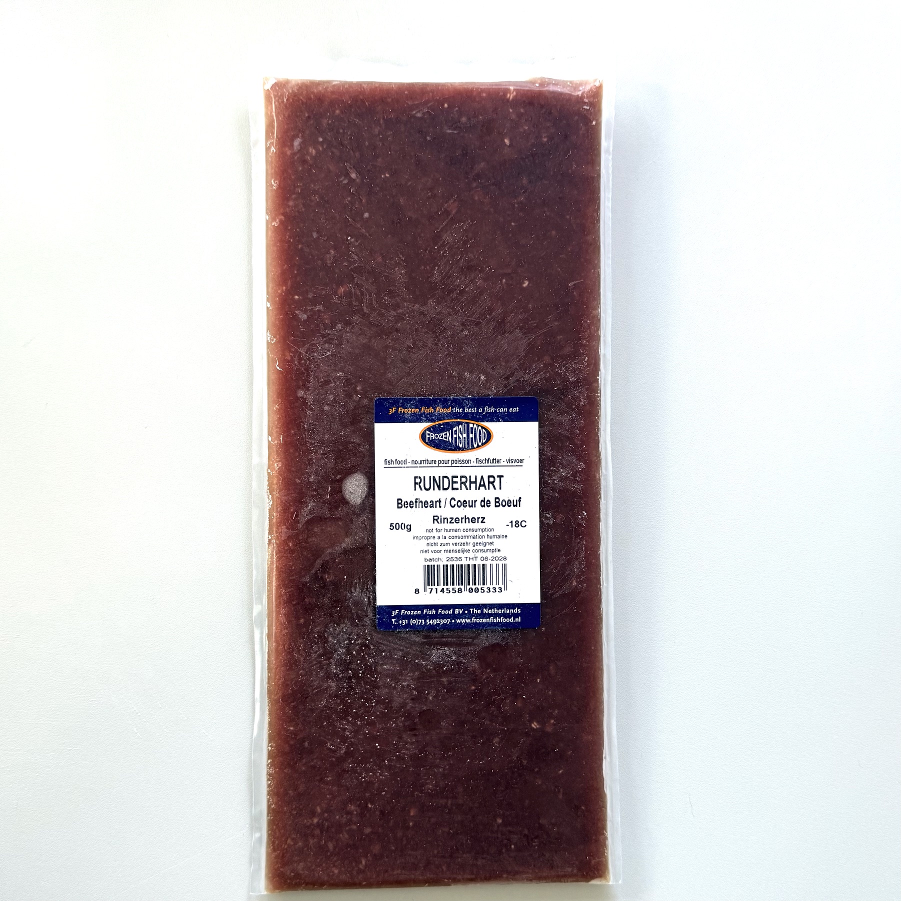 Runderhart 500 gram diepvries